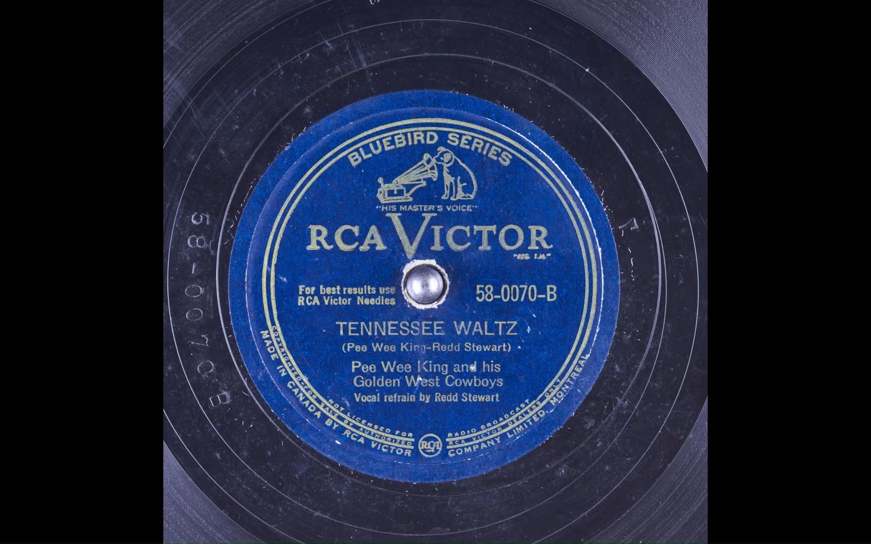 [图]Tennessee Waltz/田纳西华尔兹 - Redd Stewart