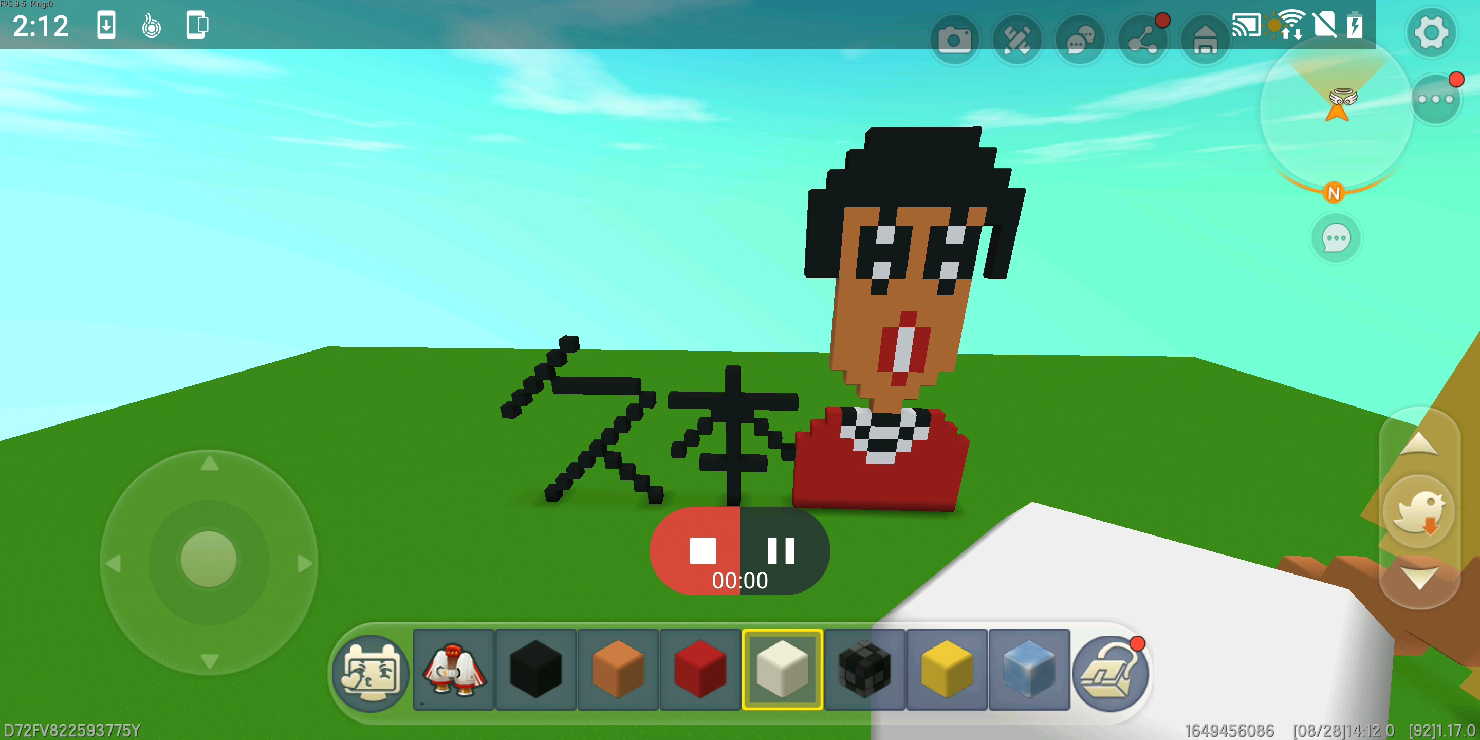 迷你世界做出的久本雅美和武器a_哔哩哔哩_bilibili