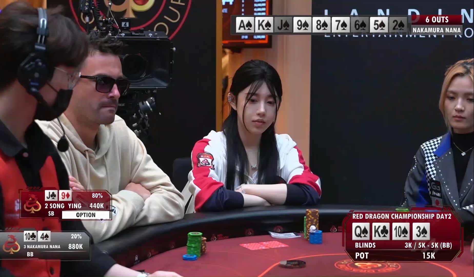 【大鹏德州扑克】2024年红龙扑克室主赛!甜妹儿!