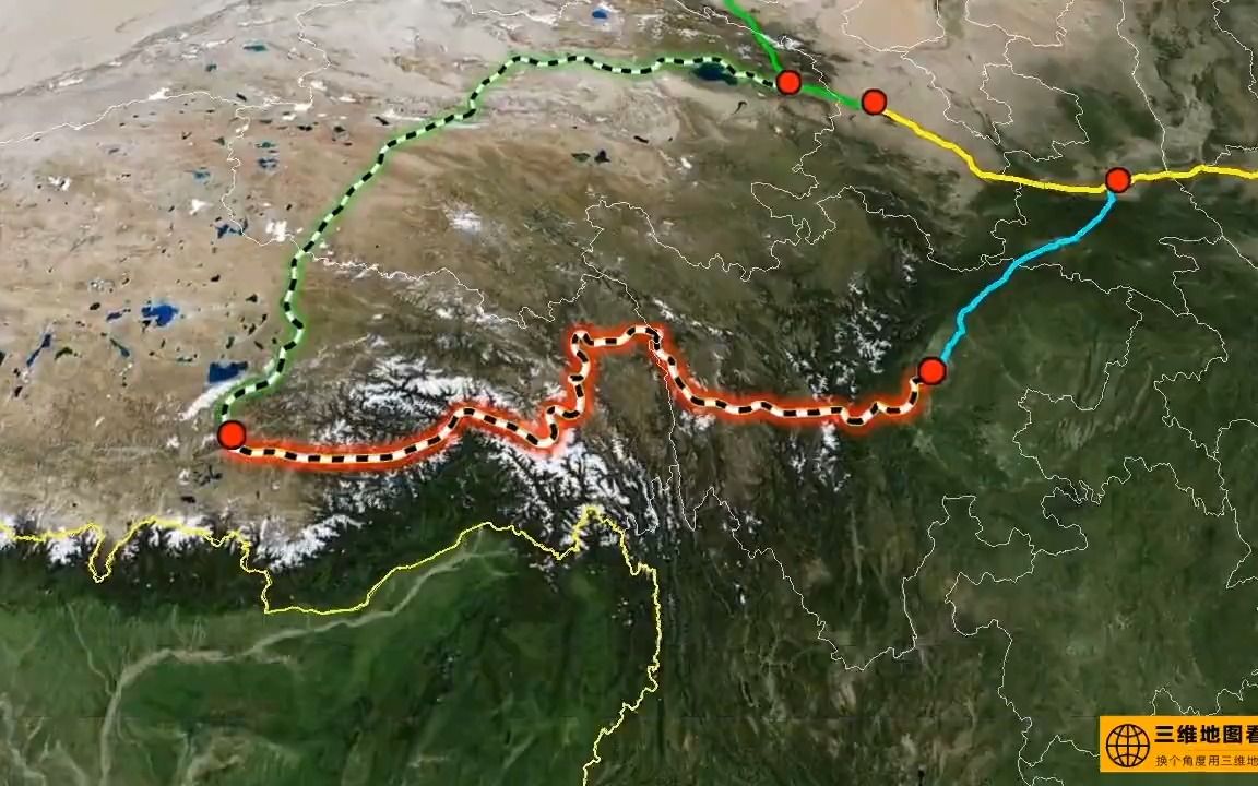 川藏铁路修到哪里了图片