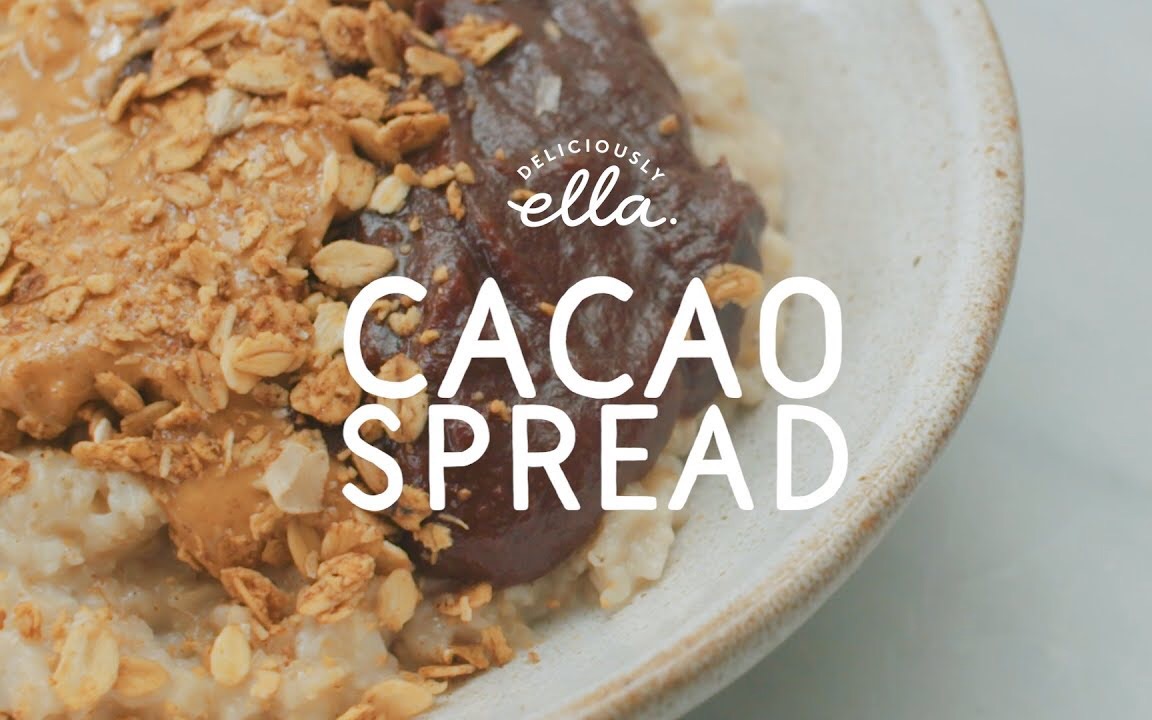 【Deliciously Ella】超简单可可酱做法分享 素食 | Simple Cacao Spread | Vegan哔哩哔哩bilibili