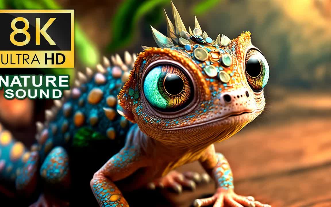 [图]野生动物精选Ultimate Wild Animals Collection 8K Ultra HD With Nature Sound