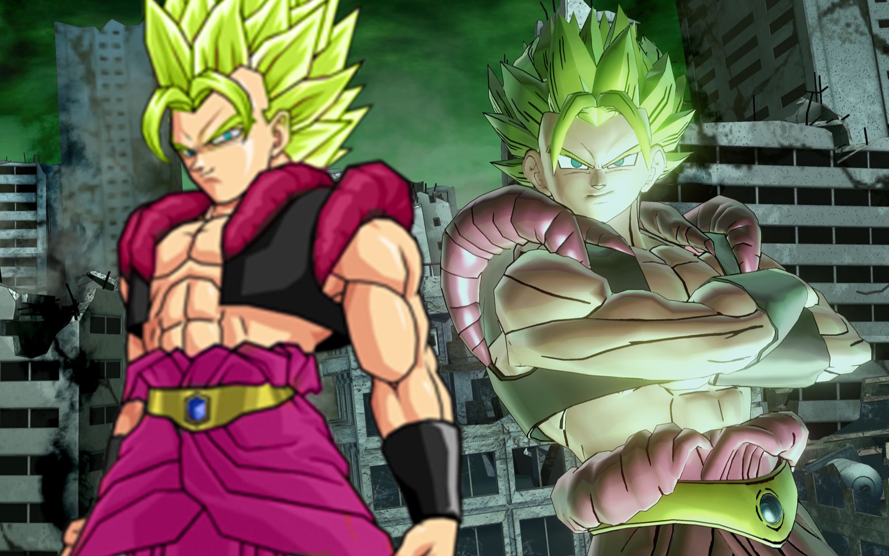 布罗利与悟吉塔的融合—布罗吉塔 模组分享