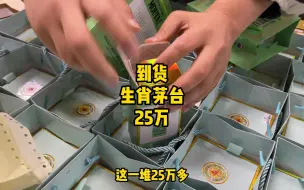 Descargar video: 茅台直营店送来25万的小货，没想到还有个小惊喜！24节气再出新酒