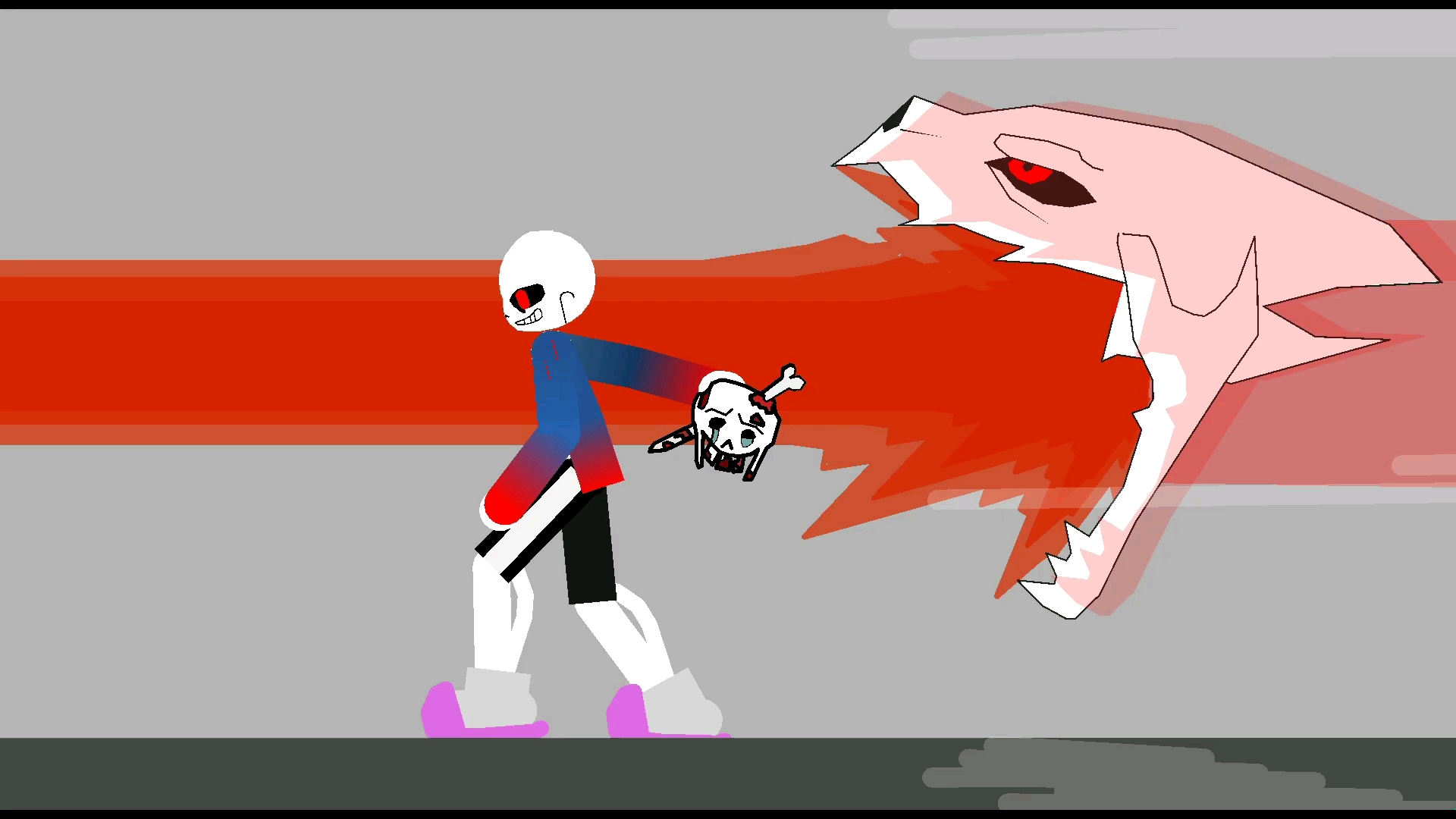 gaster vs murder time trio (phase 2)_哔哩哔哩_bilibili