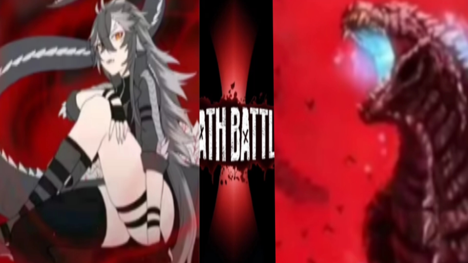 生死决斗,娘化版奇点哥斯拉vs奇点哥斯拉