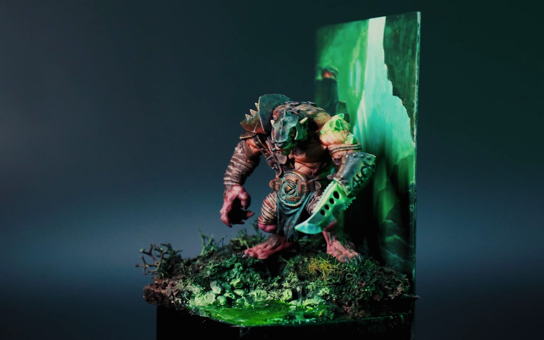 【模型涂装】3d打印,斯卡文鼠巨魔涂装完成