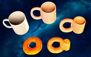 Download Video: 拓扑学 - 将杯子变成甜甜圈  Intro to Topology - Turning a Mug Into a Doughnut