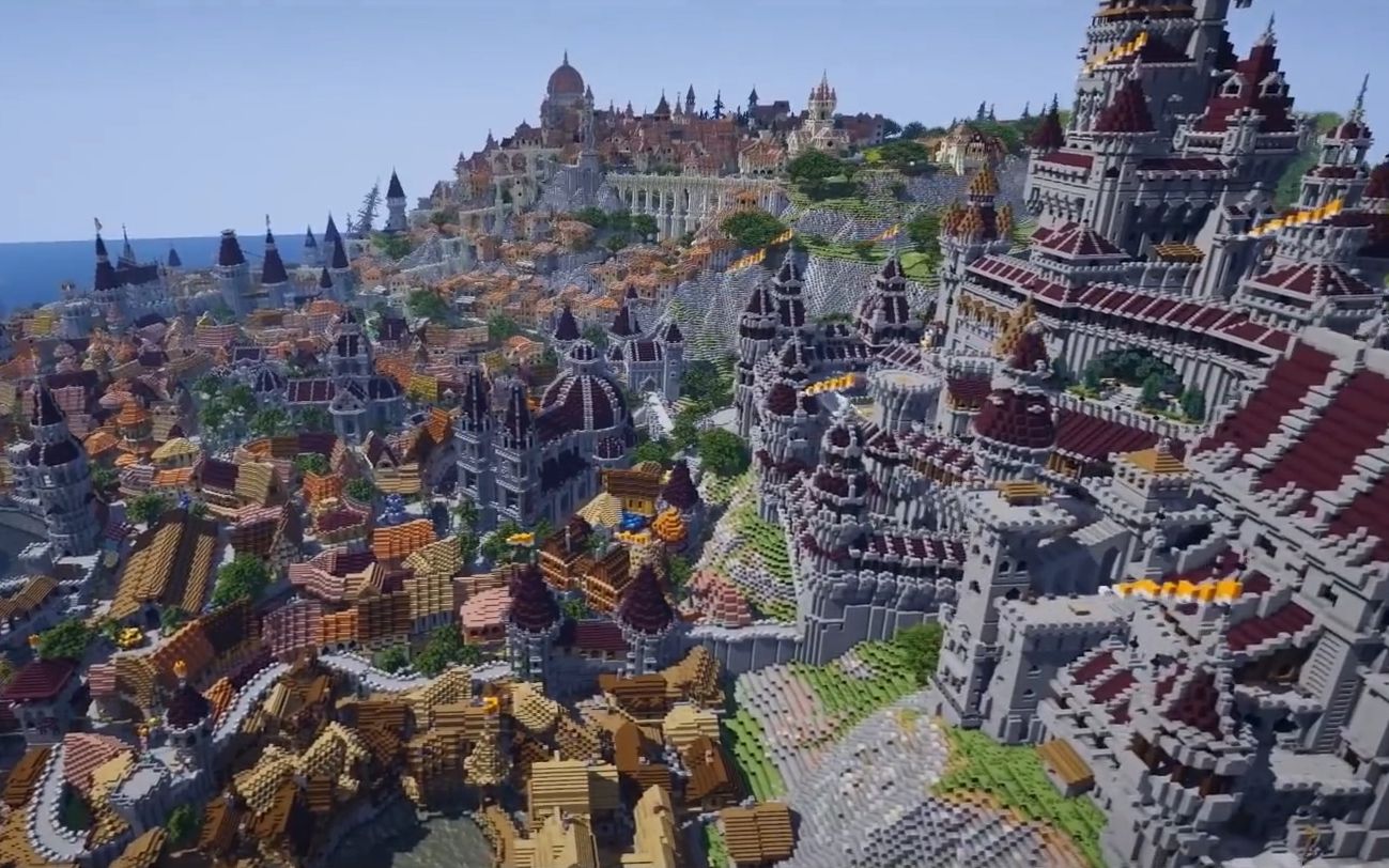 【搬运/我的世界】国外团队建造大型城镇-诺维格勒(novigrad)[附存档]