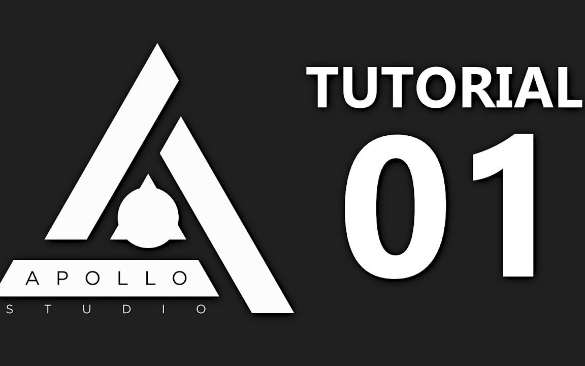 [熟肉] Apollo Studio教学系列01  基本使用,设置讲解.哔哩哔哩bilibili