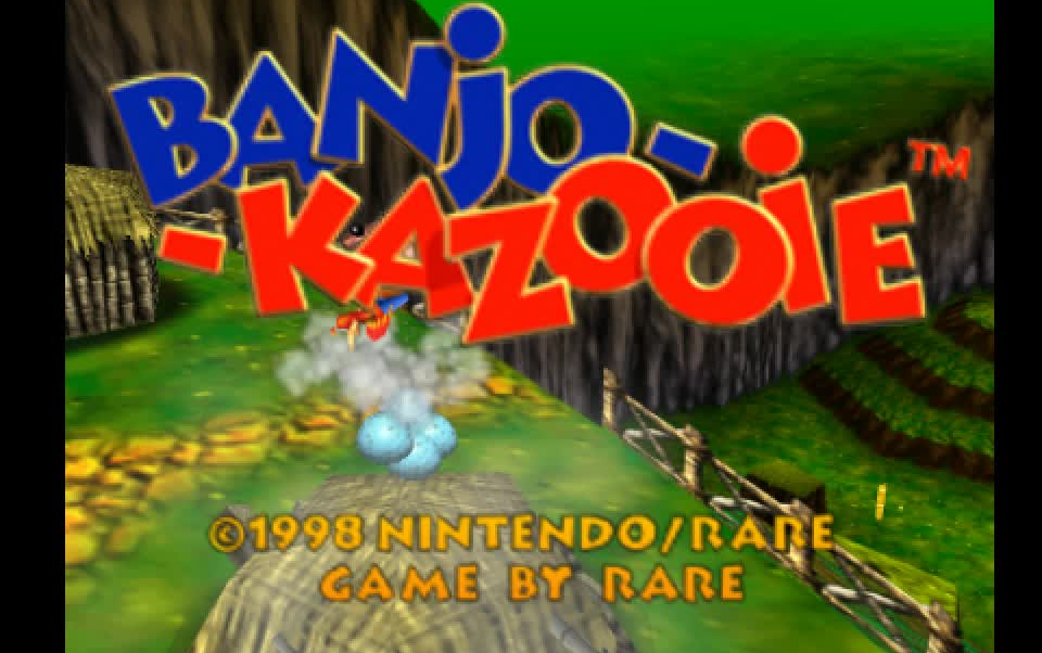 [图]【n64】Banjo-Kazooie标题画面全演示