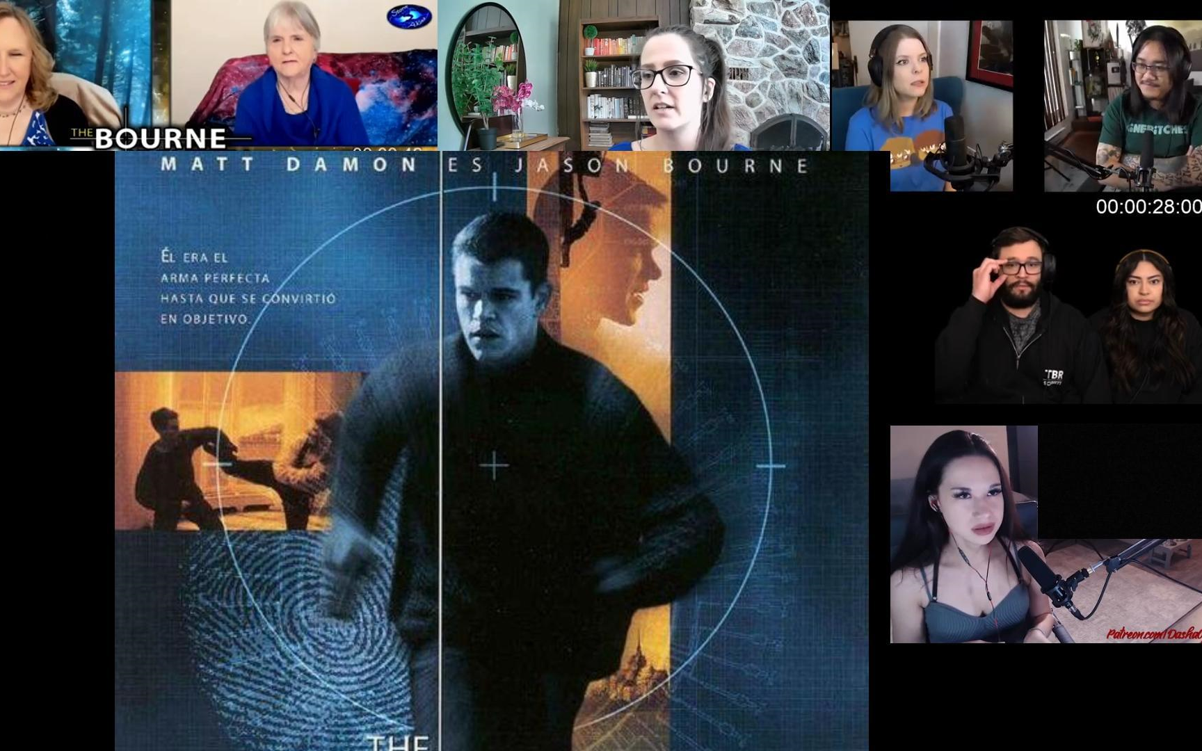 谍影重重1reaction 中半部 剧场反应