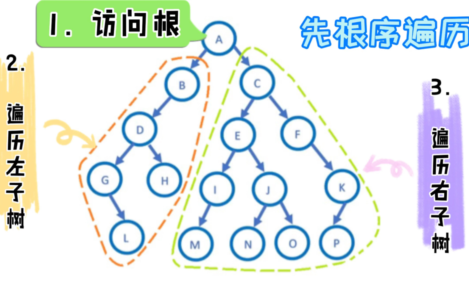 30秒学会树的遍历算法哔哩哔哩bilibili