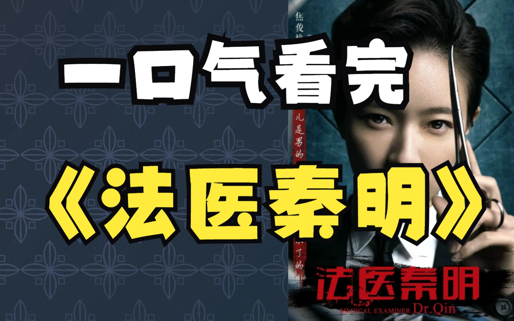 当你面对人性的黑暗,法医秦明能否化解冤案,还原真相?一口气看完电视剧《法医秦明》全集解说哔哩哔哩bilibili