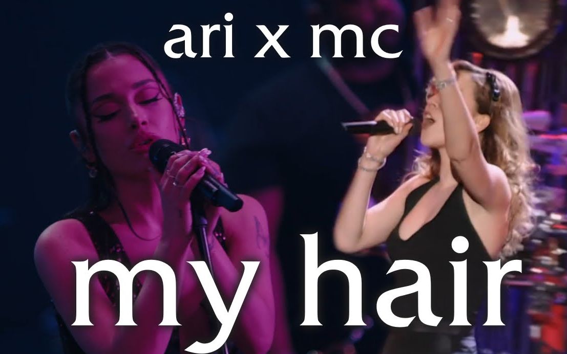 [图]两只海豚（牛）的对唱：《My hair》哨音对话Mariah Carey x Ariana Grande