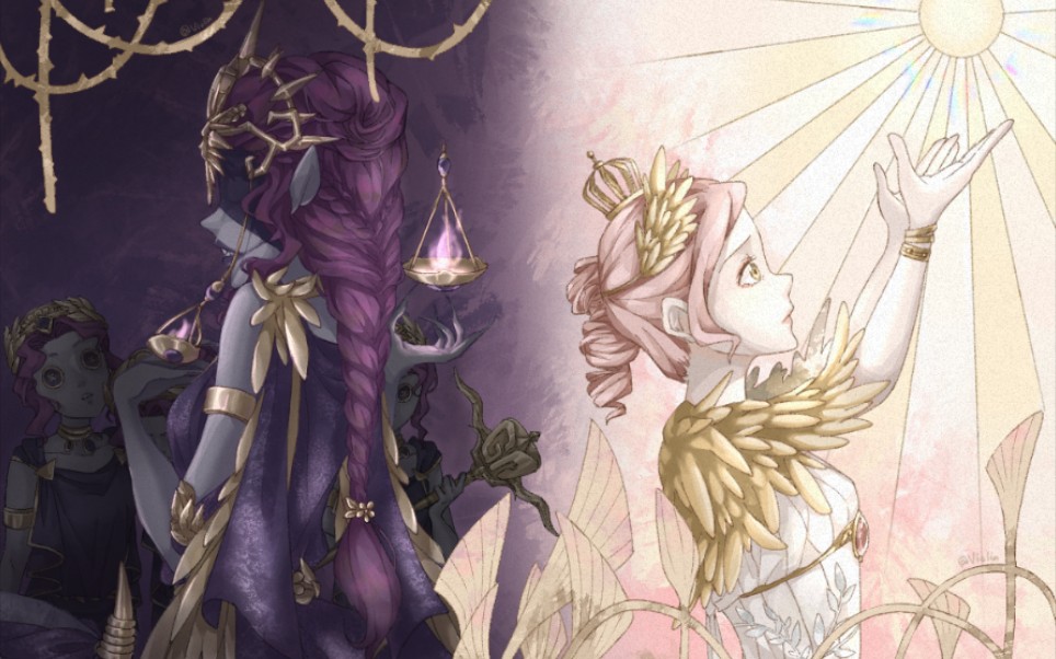 【指绘】devil and angel