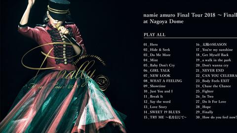 Blu-ray]安室奈美惠- Namie Amuro - Final Tour 2018 ~Finally~ at