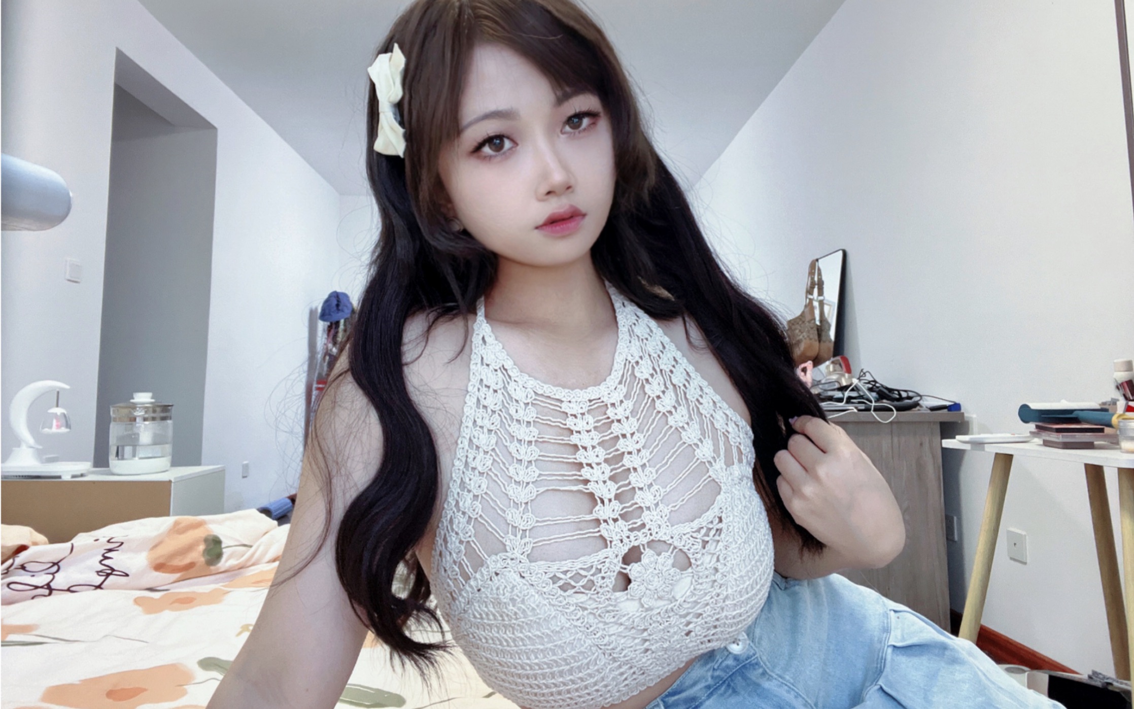 “我都跟他说了，不戴会出事儿的…”