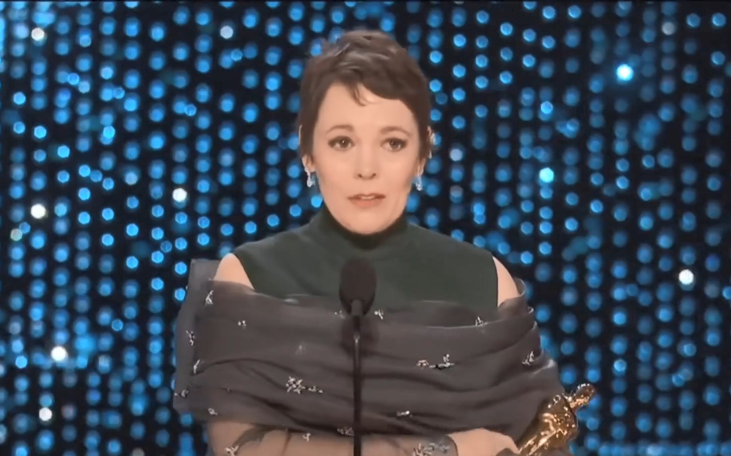 [图]【第91届奥斯卡金像奖 2019年】〖最佳女主角〗奥莉薇娅·柯尔曼 Olivia Colman 《宠儿》The Favourite「得奖感言」