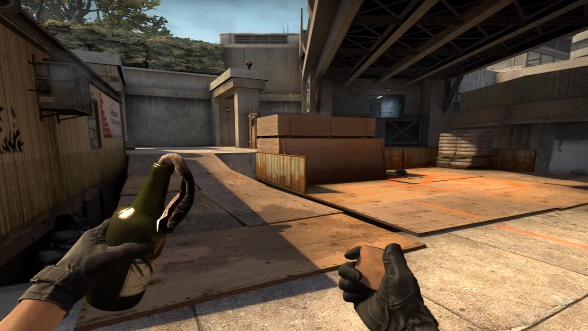 【csgo】overpass在b包点扔a包点火