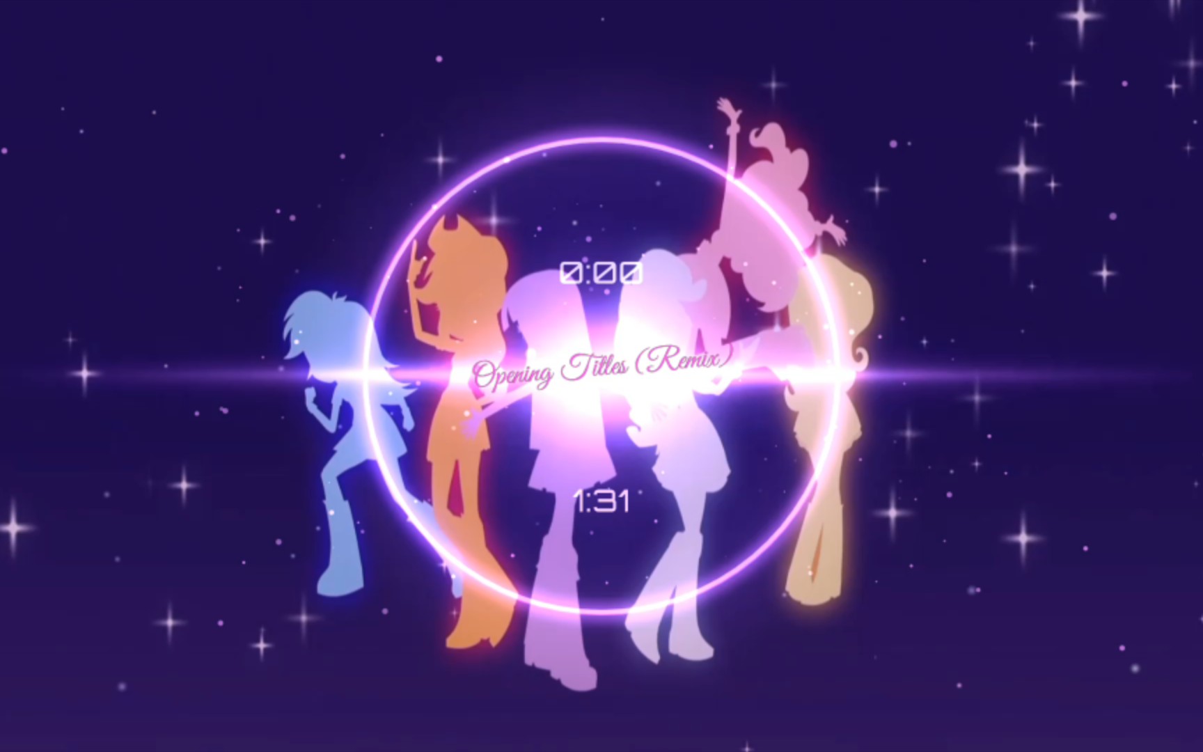 [图]【MLP/音乐可视化/1080P】Opening Titles (电音小马主题曲)(无水印)