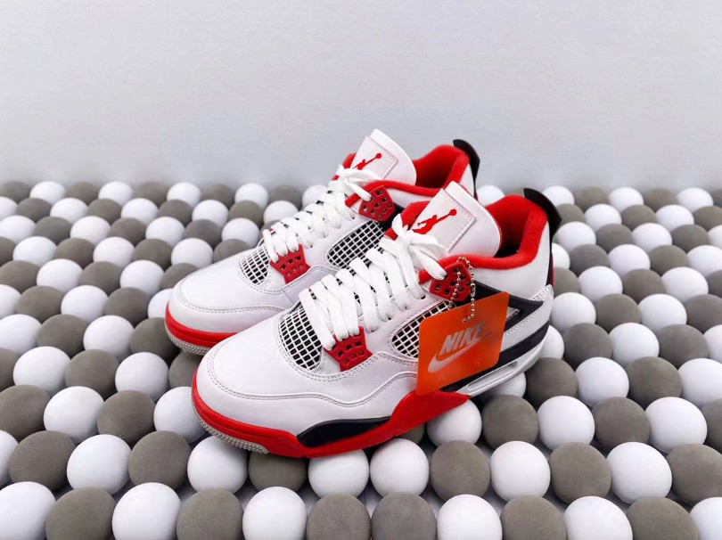 aj4火焰红开箱实拍