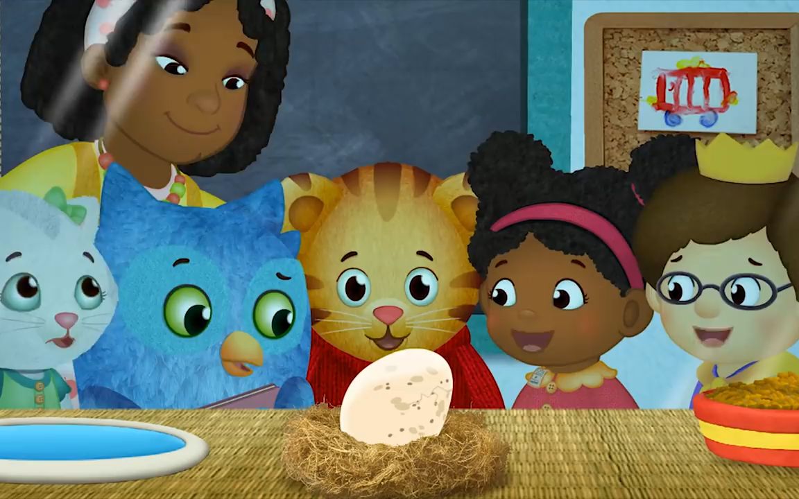 [图]【小老虎丹尼尔Daniel Tiger's Neighborhood 第一季第4集】动画片 幼儿英语启蒙 亲子英语 儿歌