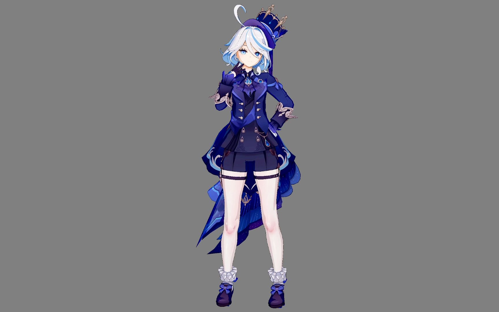 恋活 原神 水神 黑芙芙 芙宁娜