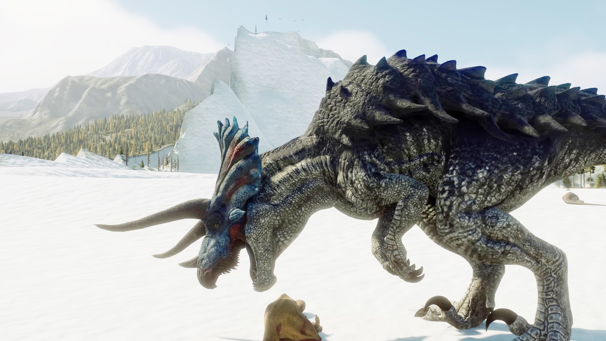 终极龙,乌尔禾龙,巨刺龙,美杜莎角龙 ~ 侏罗纪世界进化