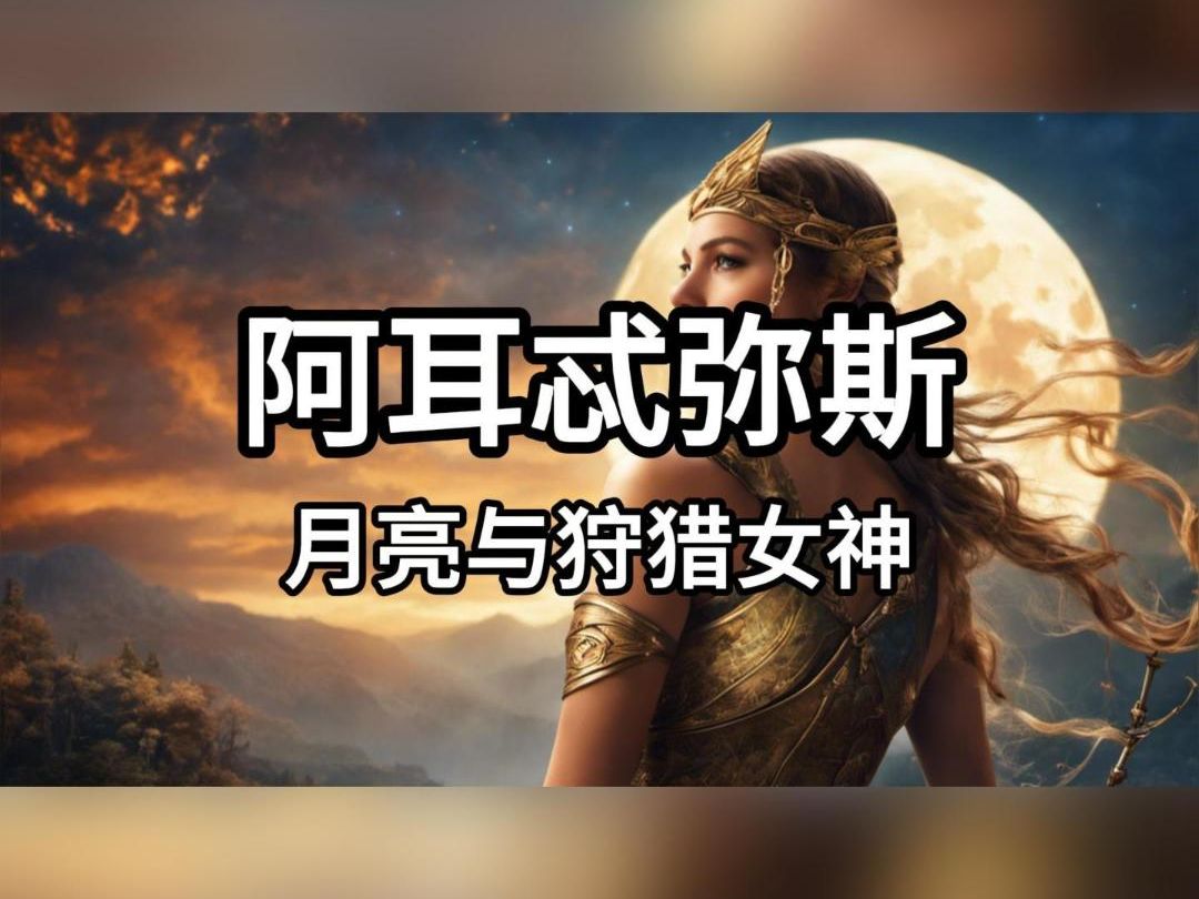 第15集:月与狩猎女神,阿尔忒弥斯哔哩哔哩bilibili