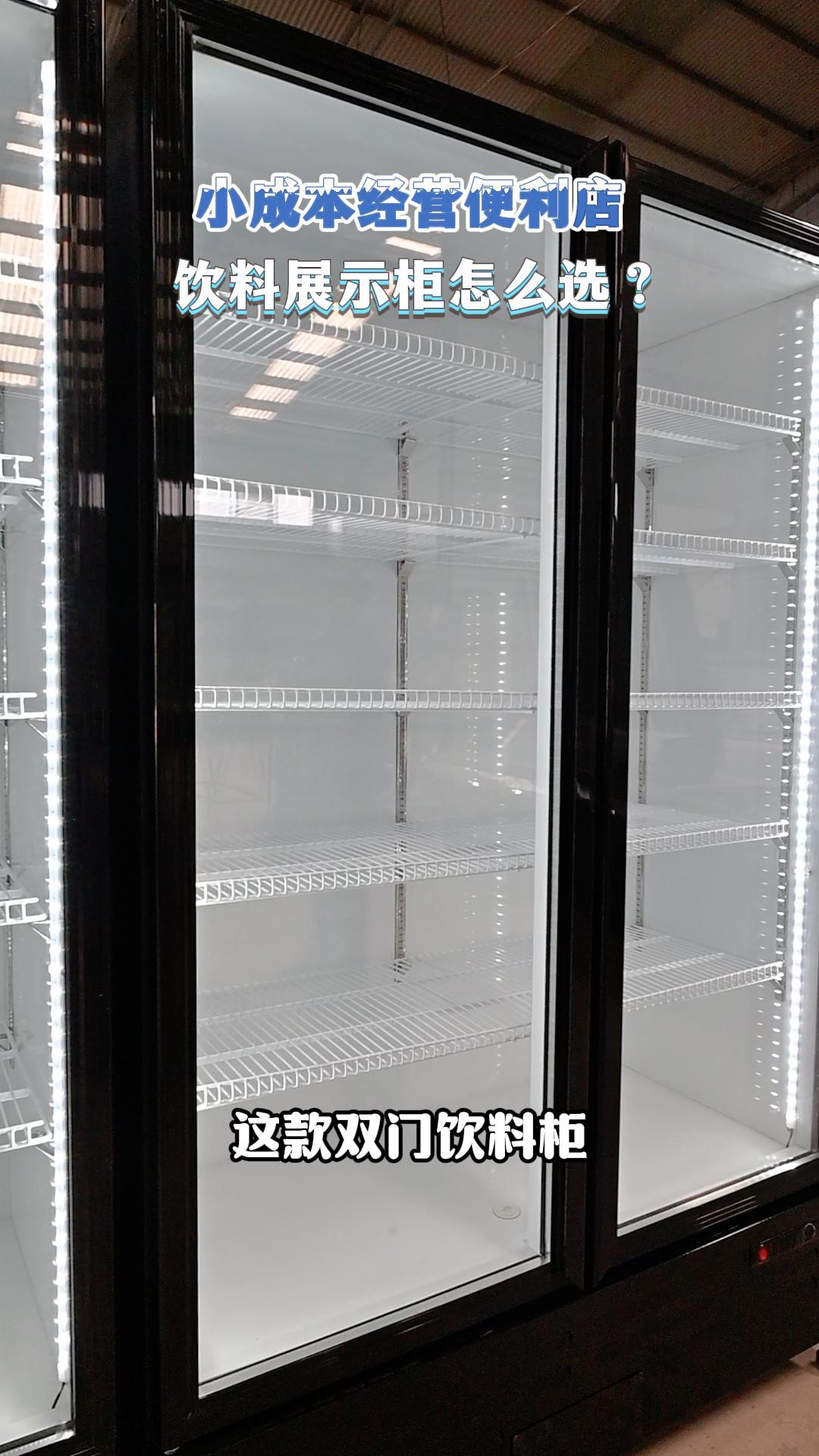 冰耐尔这款双门饮料冷藏柜,容量大,能耗低,适合小成本便利店经营.