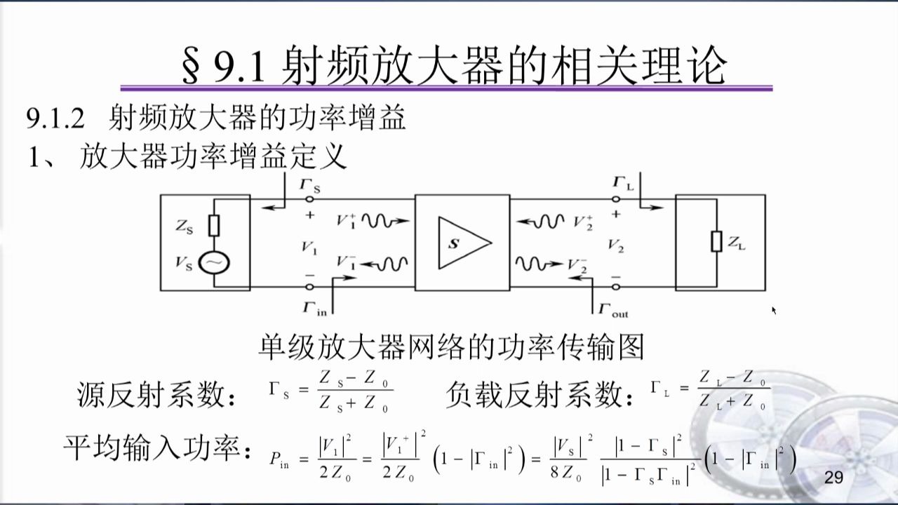 射频放大器的相关 理论475射频技术与无线通信远程教育|夜大|面授|函授|家里蹲大学|宅在家|在家宅哔哩哔哩bilibili