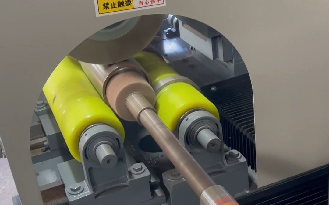 小哥哥设计的钢管内孔外圆抛光打磨一体机 内壁抛光机