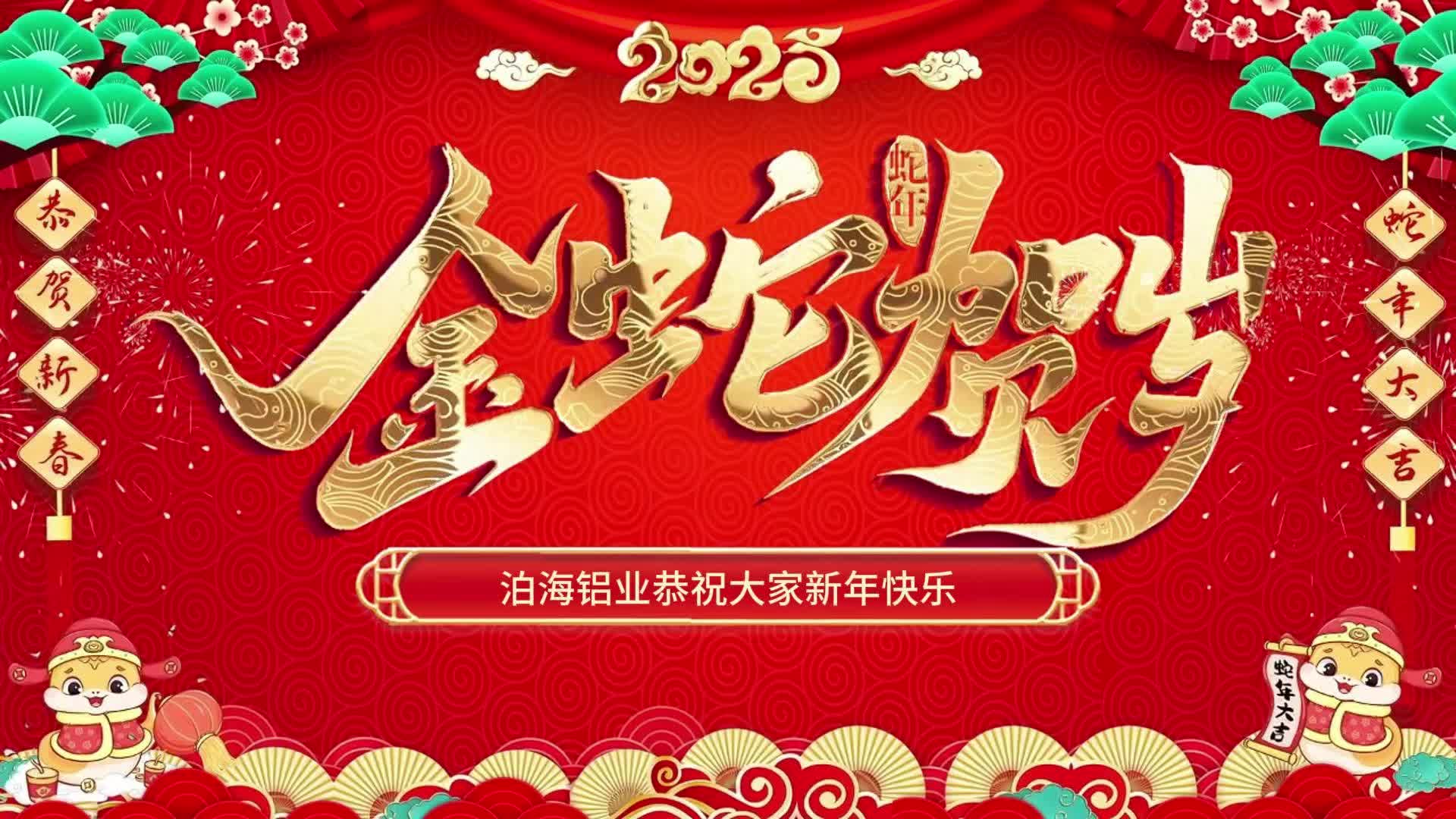 泊海铝业携全体员工祝您2025新春快乐哔哩哔哩bilibili