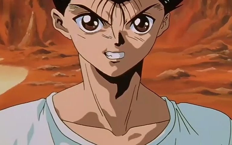 幽游白书第85集,仙水的影子—暗抚树,单打独斗的对决!