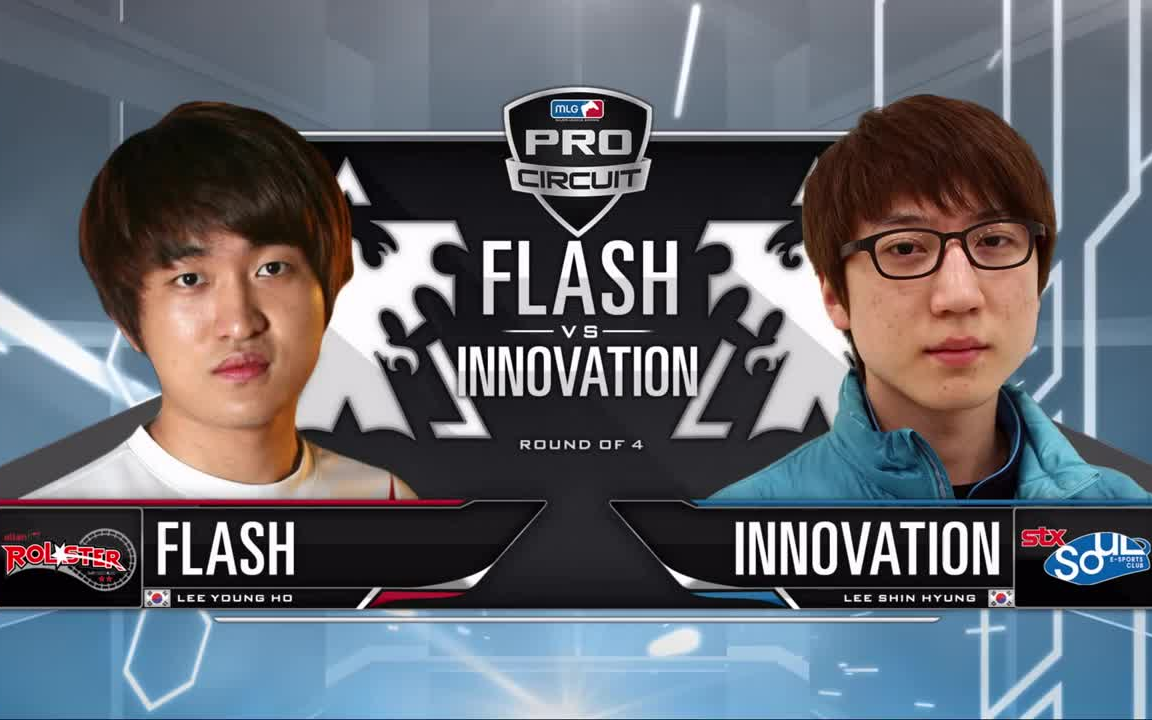 【星际2】白门楼制造者李永浩 Innovation(T) vs Flash(T) 2013年MLG冬季冠军赛半决赛哔哩哔哩bilibili