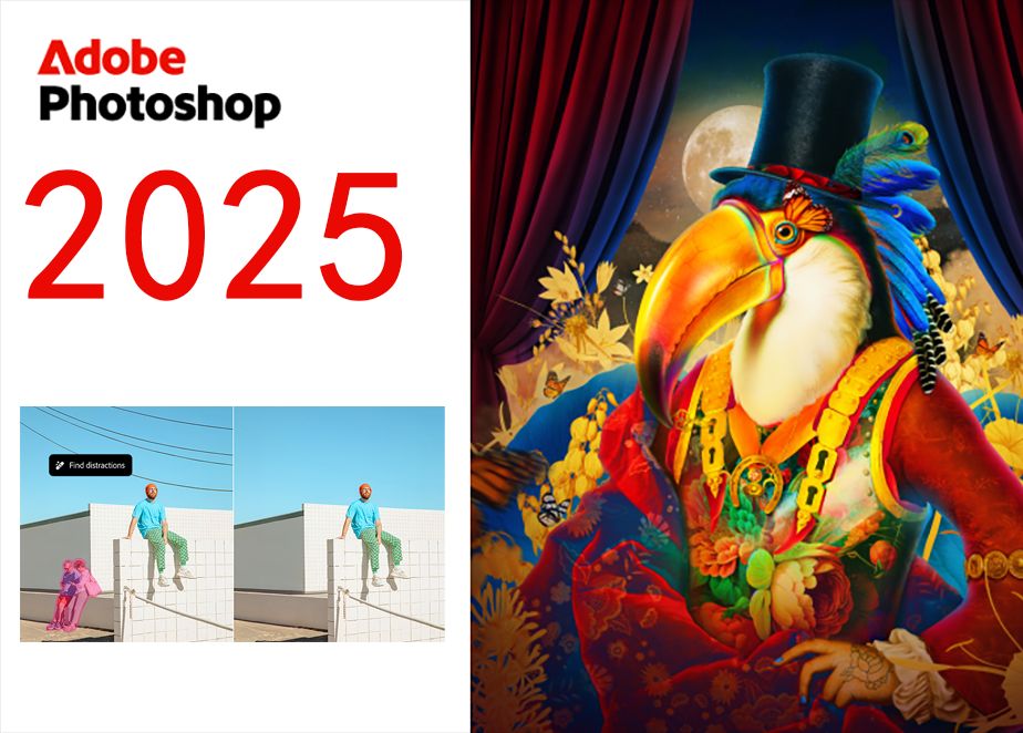 重磅更新 Photoshop2025 26.0免费分享,全新老鹰启动画面,新增超多AI黑科技功能,简介自取哔哩哔哩bilibili