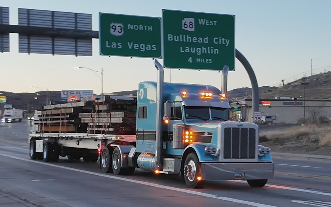 usa】卡車司機,亞利桑那州 93 號高速公路,美國卡車定位