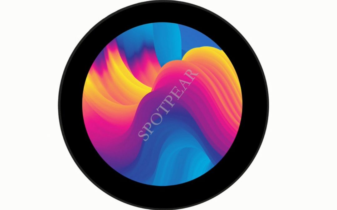 斑梨电子树莓派3.4寸dsi圆形显示屏mipi电容触摸屏800×800像素