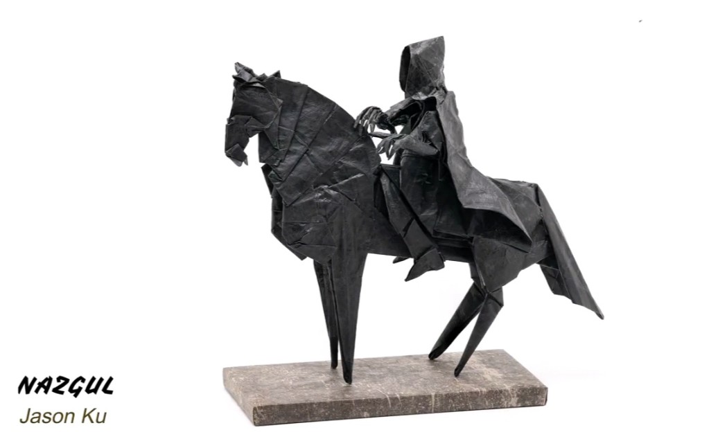 【油管搬运】【折纸origami】戒灵·nazgul by jason ku