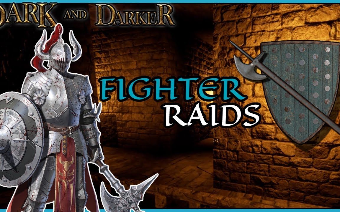 【dark and darker】骑士斧战士!团队战士豪客赛 1vn