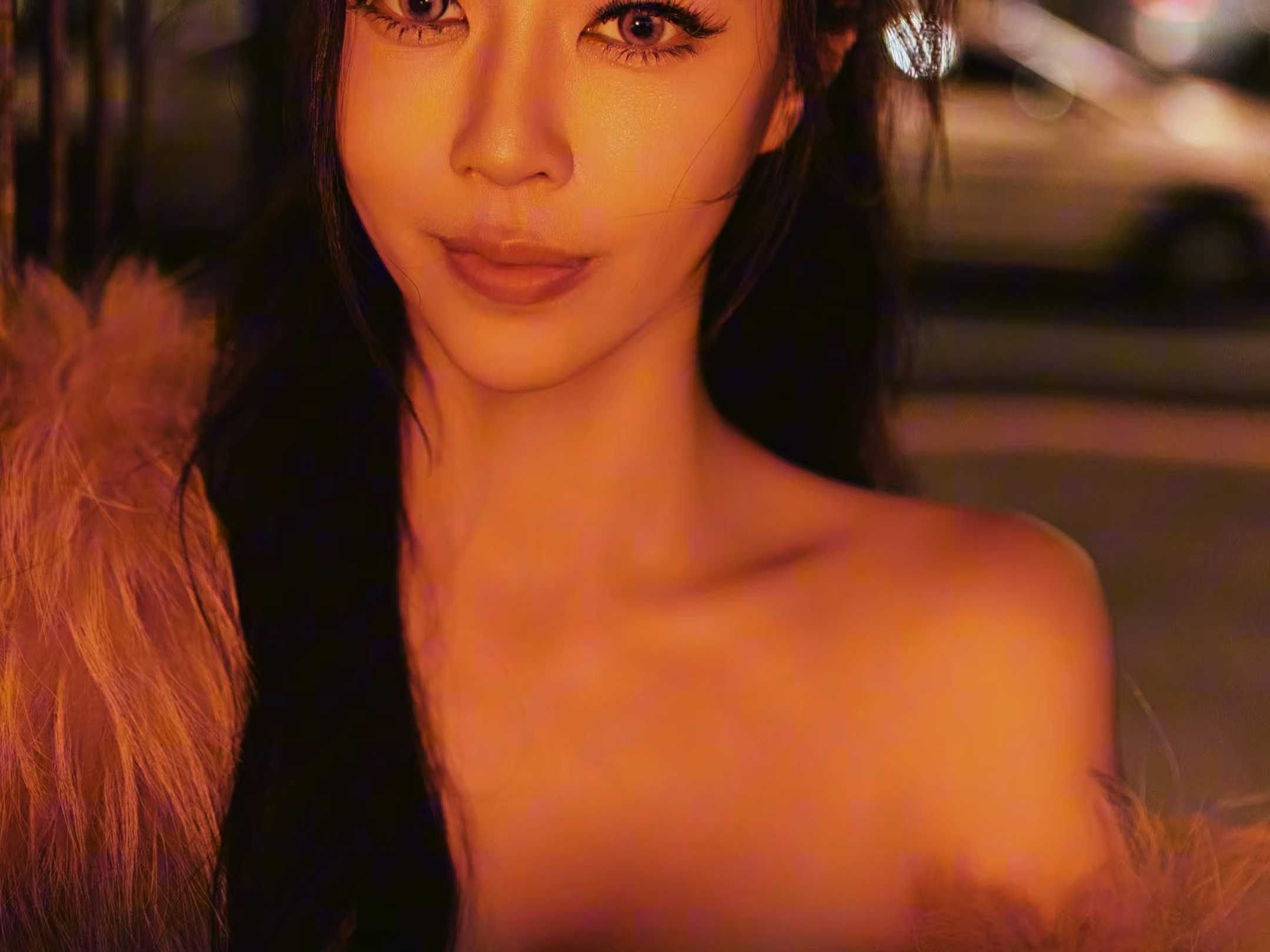 三位台湾女生｜重庆夜景街拍｜挑战约陌生人拍照飞哥街拍版#重庆约拍 #重庆街拍 #重庆夜景写真 #街头拍照挑战
