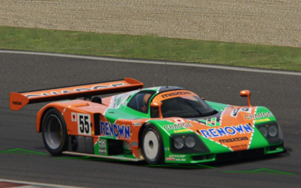 神力科莎 马自达787b游玩 转子绝唱