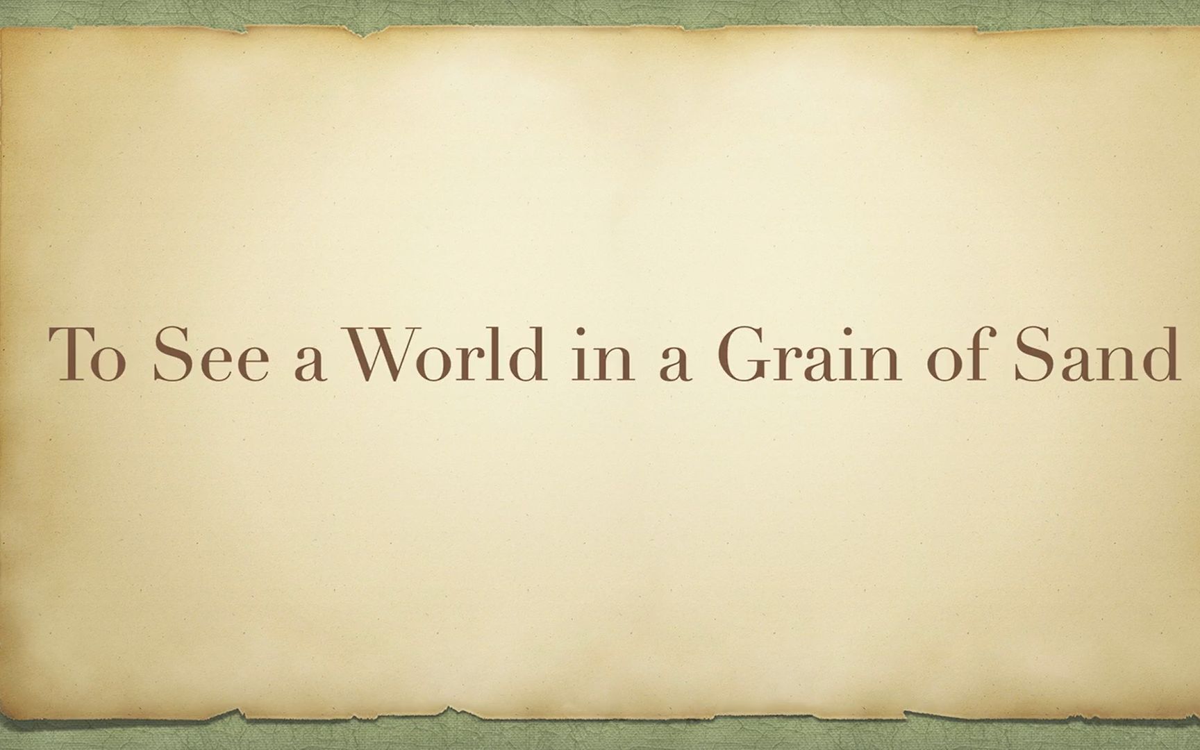 【英文诗歌】28 To See a World in a Grain of Sand威廉ⷮŠ布莱克 大创录课视频制作哔哩哔哩bilibili