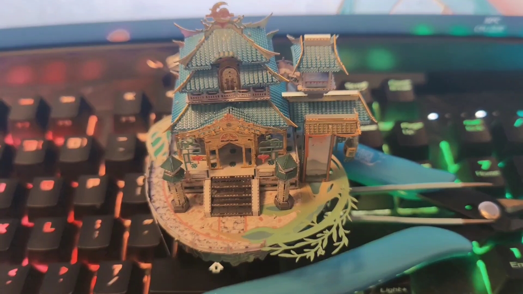 艺模广寒宫,小手工