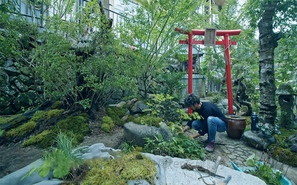 从动漫里走出来的建筑,在神社里建造一个日式庭园!哔哩哔哩bilibili