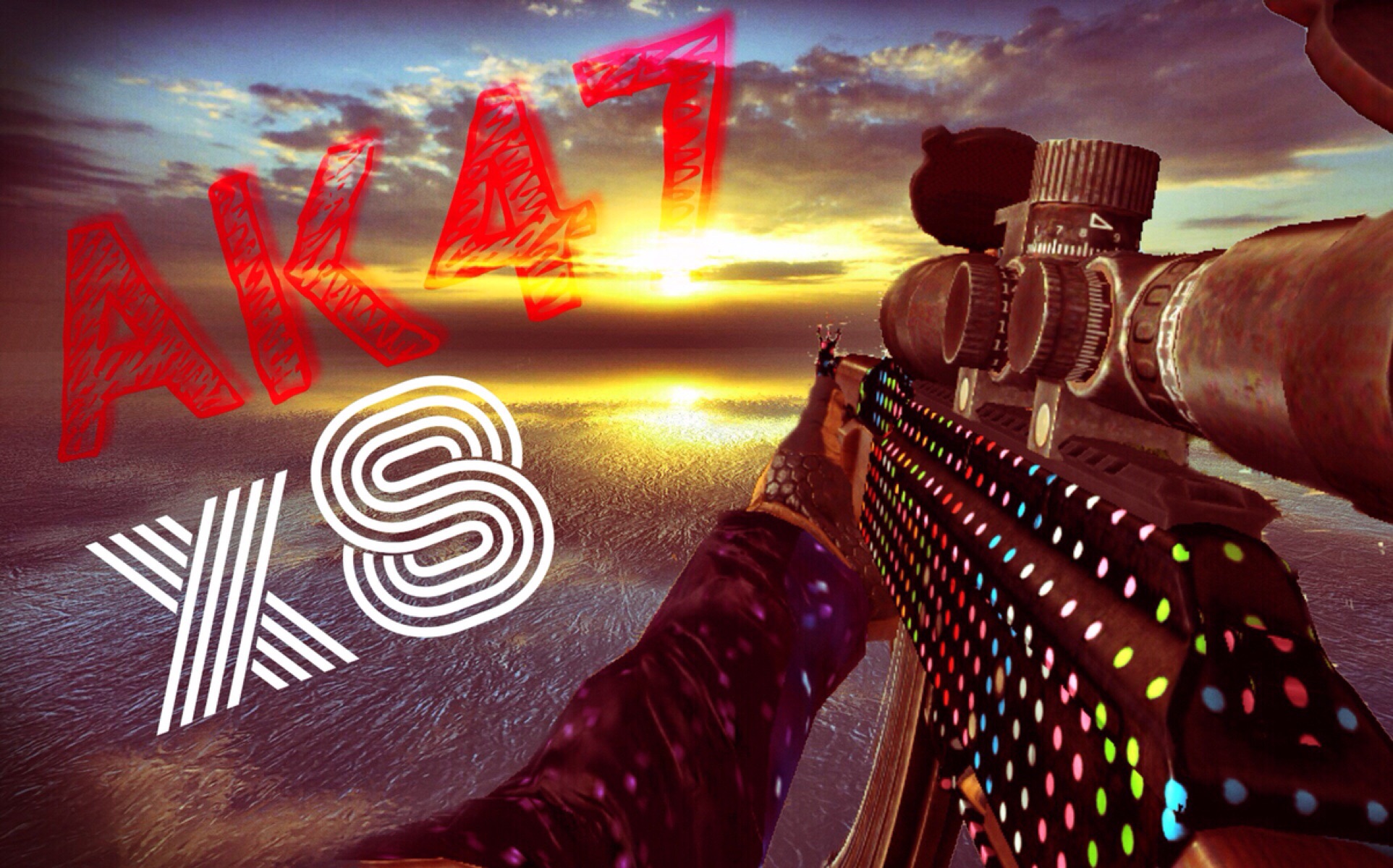 bulletforce子弹力量老子教你ak压枪如果ak加了8倍镜配上handclap吃鸡