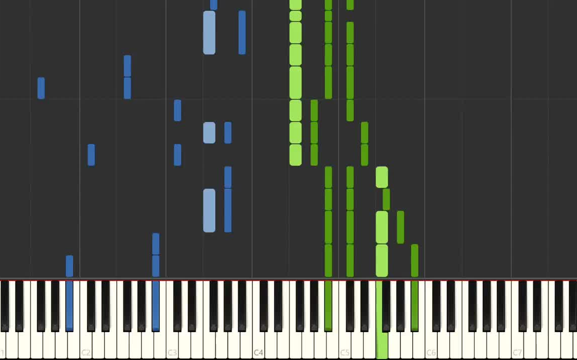 [图]断眉 Charlie Puth - The Way I Am (Piano Cover) Synthesia Tutorial