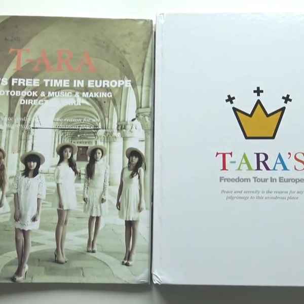 T-ARA★TARA'S FREE TIME IN EUROPE★未開封新品 T-ARA Tara's Free Time In Europe欧洲写真_哔哩哔哩_bilibili