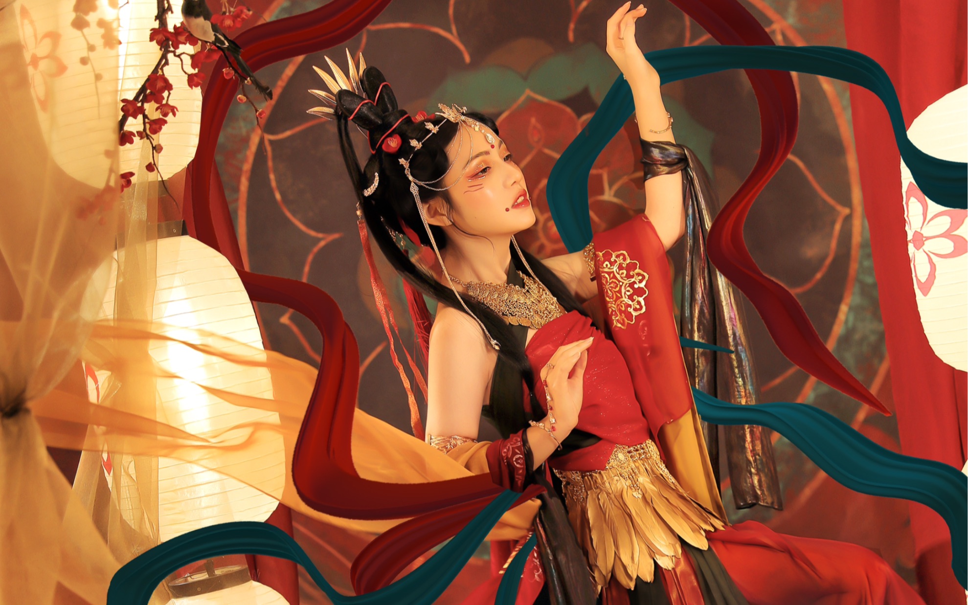 b站跨晚观众招募#敦煌少女视频